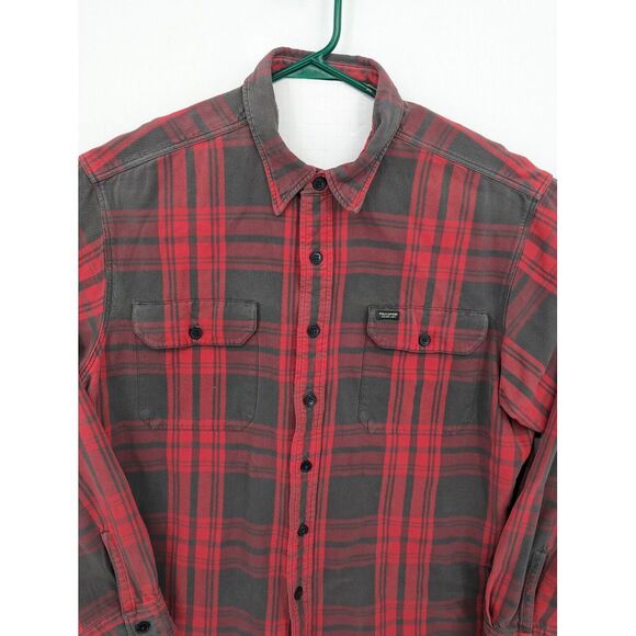 Big Mac VTG Men's Quilted Lined Plaid Flannel Jacket Shirt Medium Tall, Made USA - Picture 4 of 11